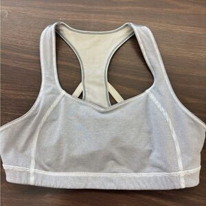 Lululemon Silver/gray Sports Bra